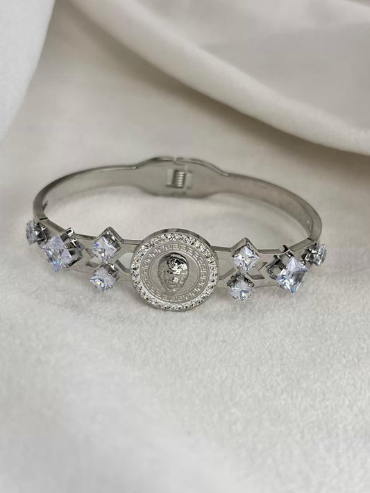 Ancient Armour Bangle Silver Plated Premium Kada Bangle