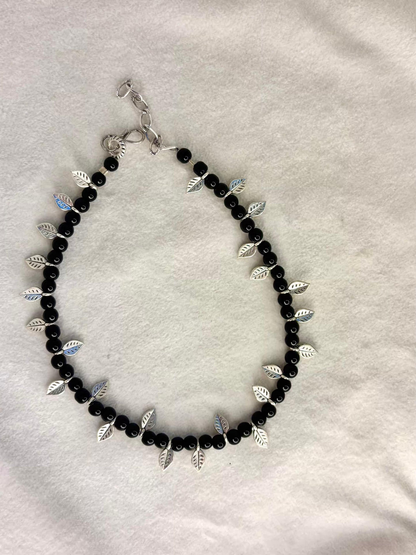 Silver Wings Premium Anklet Payal with Silver hooks