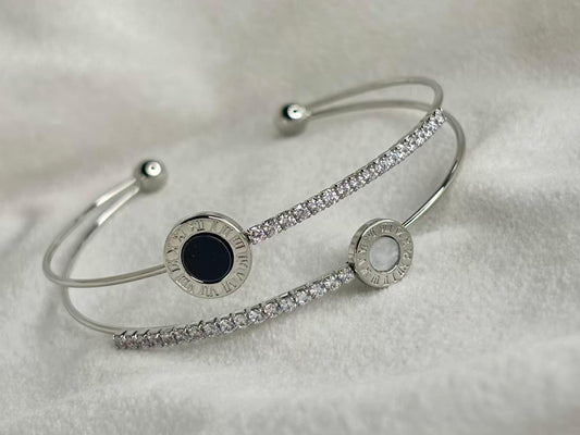 Luxe Silver Bangle Silver Plated Premium Kada Bangle