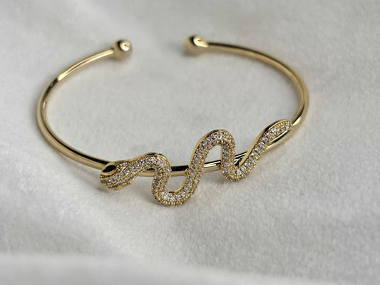 Snake Bangle 18K Gold Plated Premium Kada Bangle