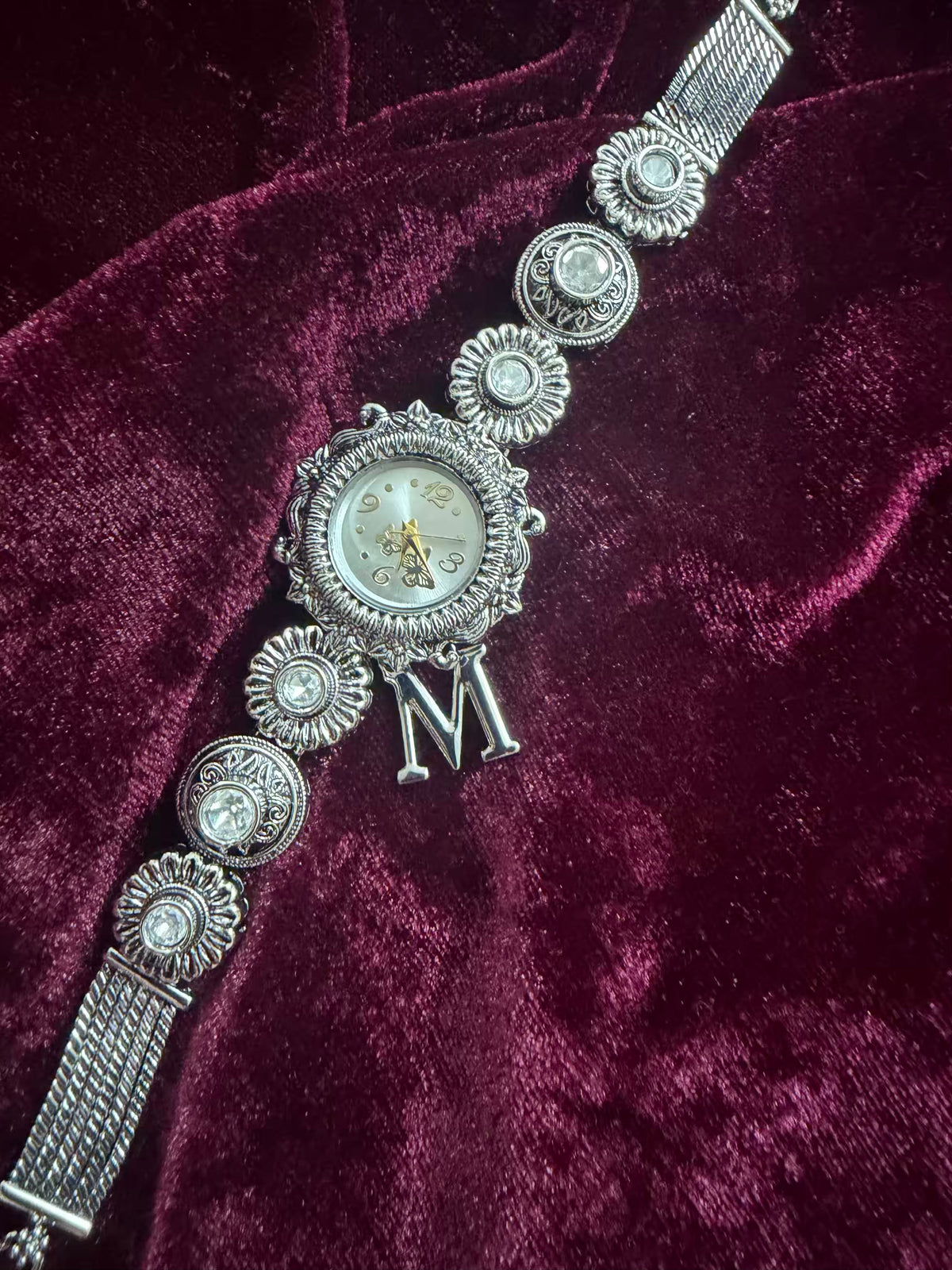 Zariya Navratri Oxidized Heritage Watch