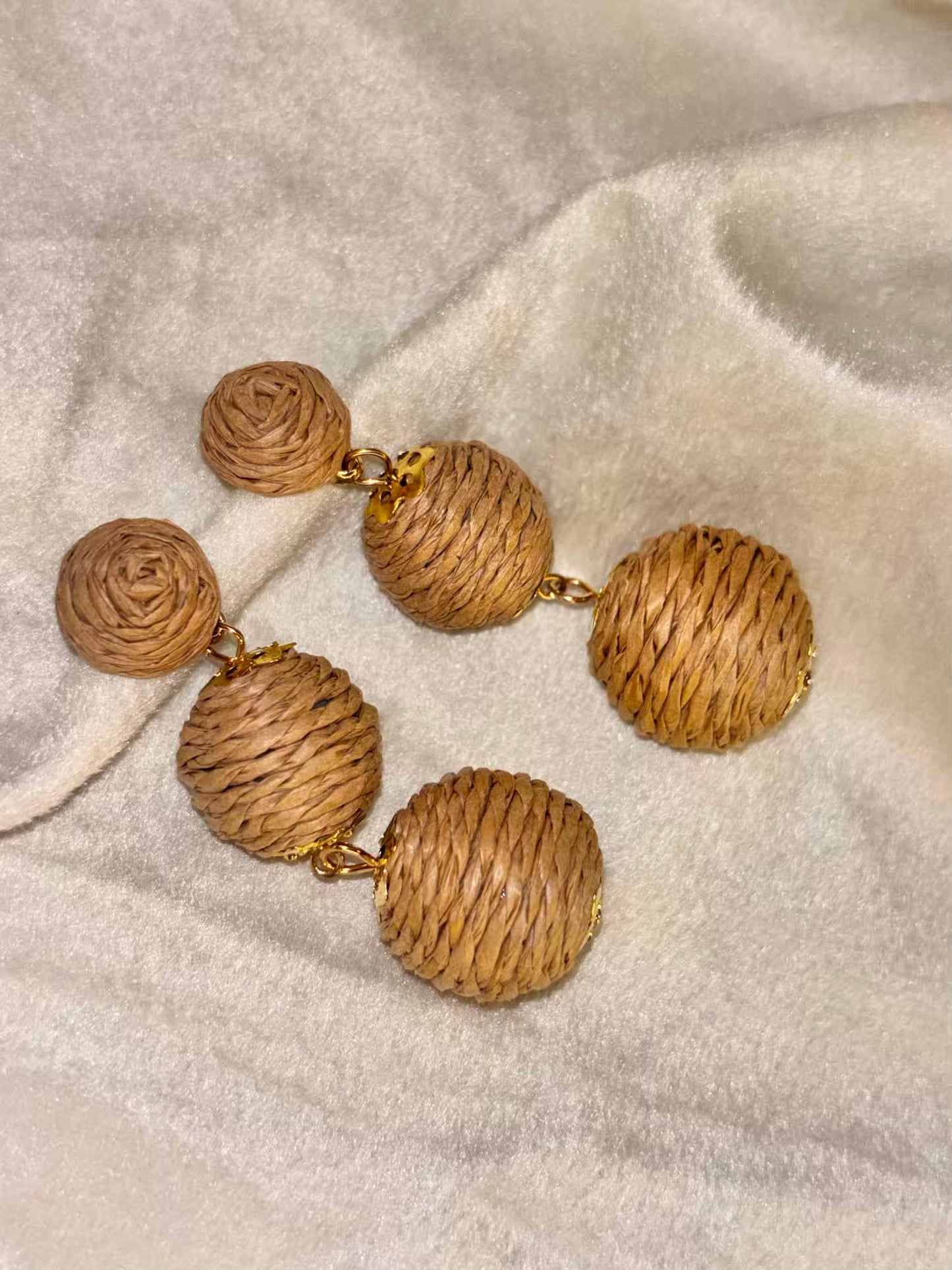 Brown Threads Earrings Premium Earrings