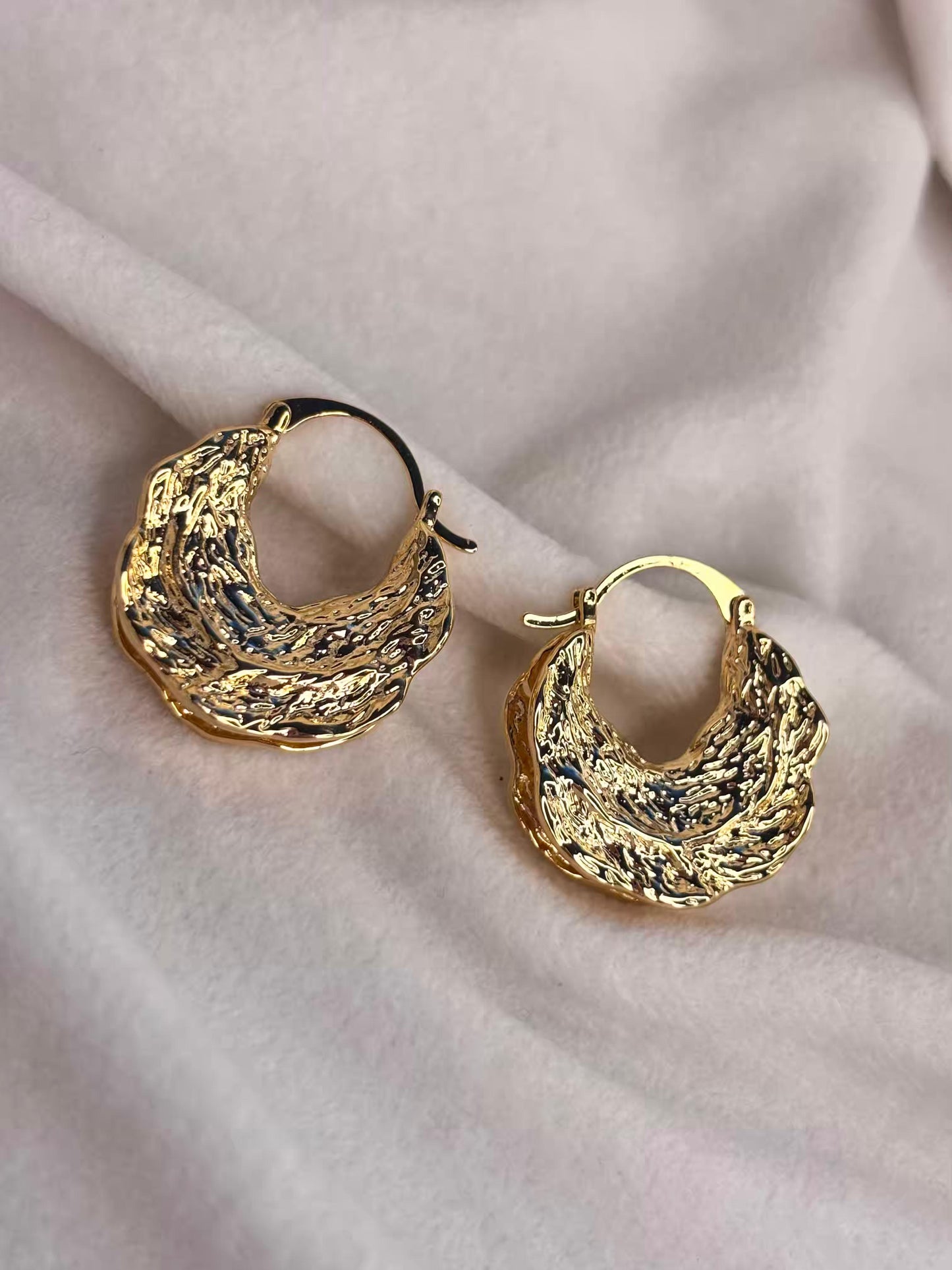 Baggy Earrings 18K Gold Plated Premium Earrings