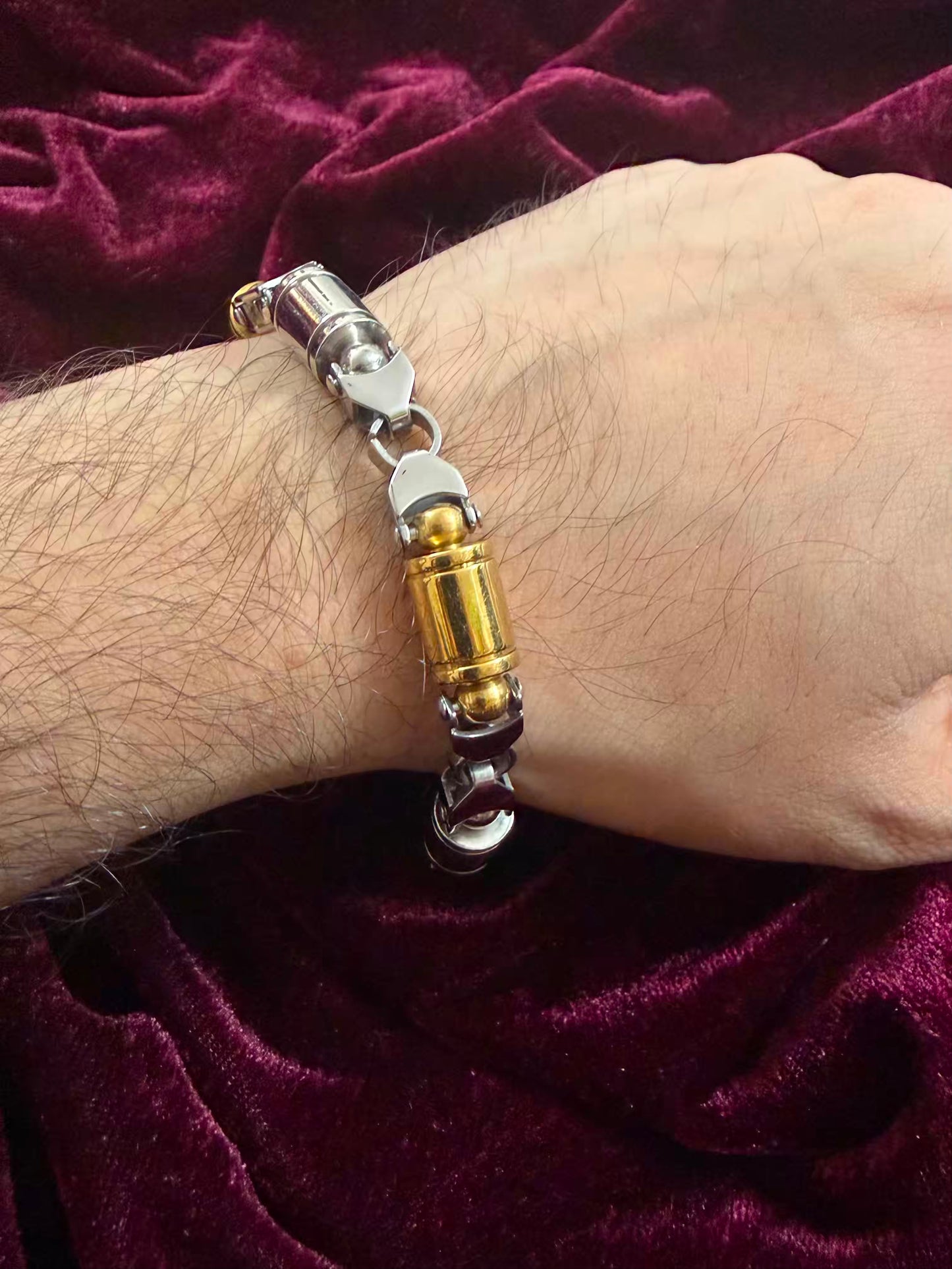 Premium Spark Plug Men's Rakhi Bracelet