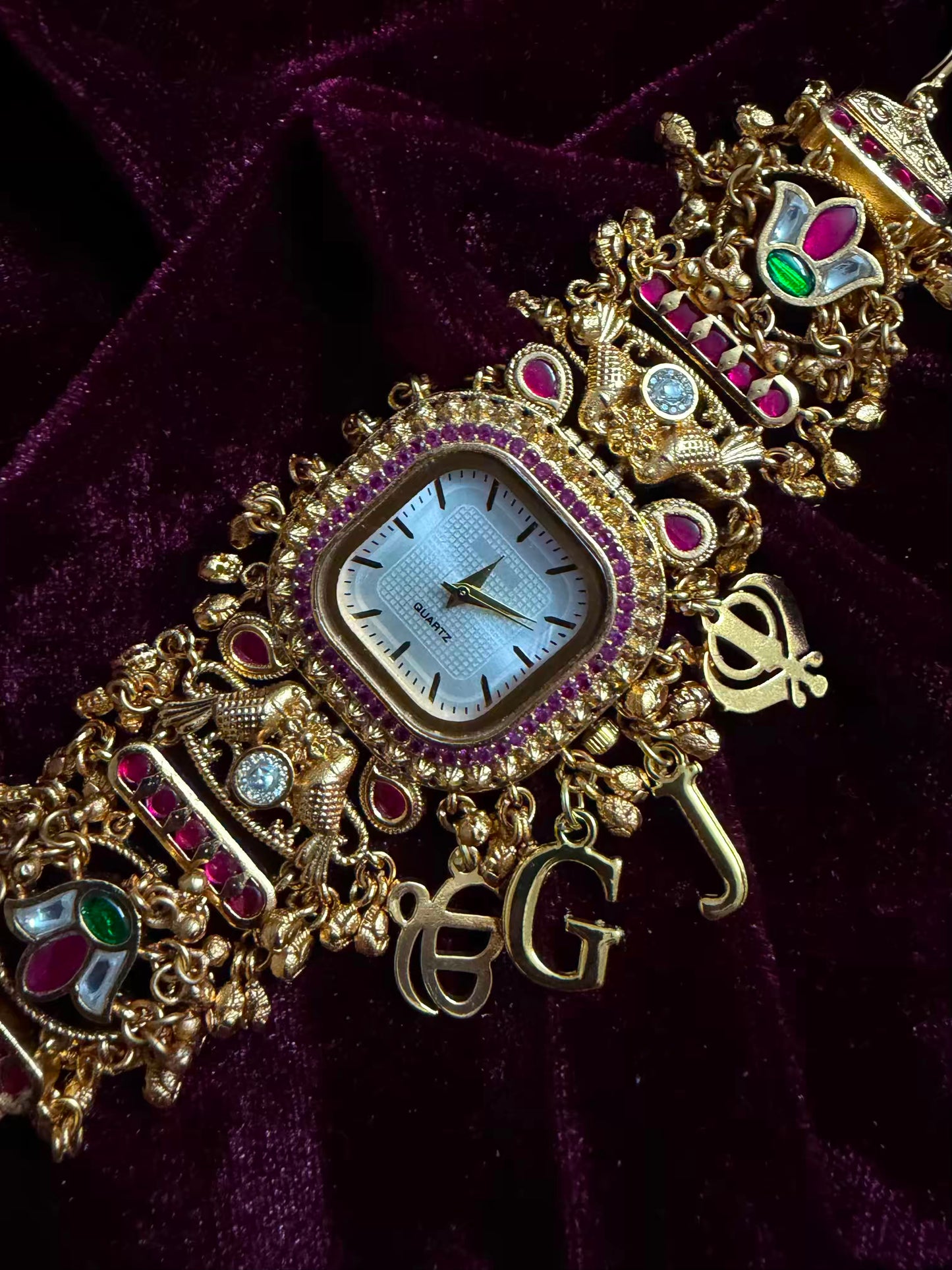 Rangrez Royale Heritage Watch Rakhi in Premium Swarovski (Free Initial)