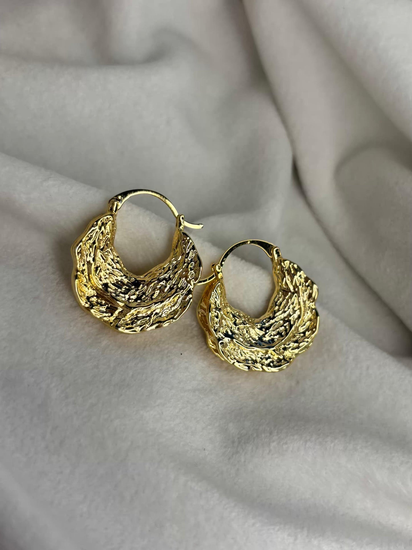 Baggy Earrings 18K Gold Plated Premium Earrings
