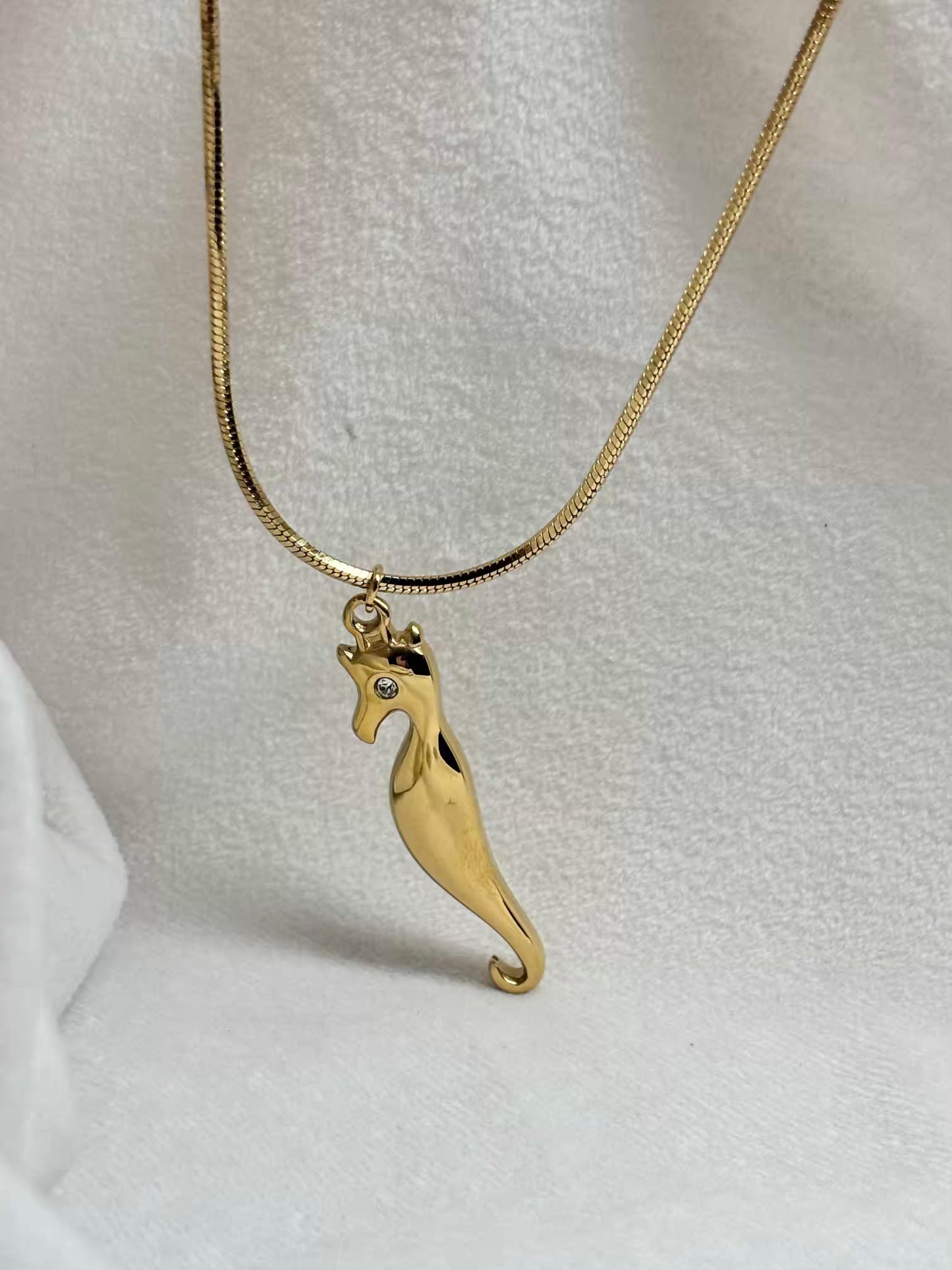 Seahorse Necklace 18K Gold Plated Premium Necklace