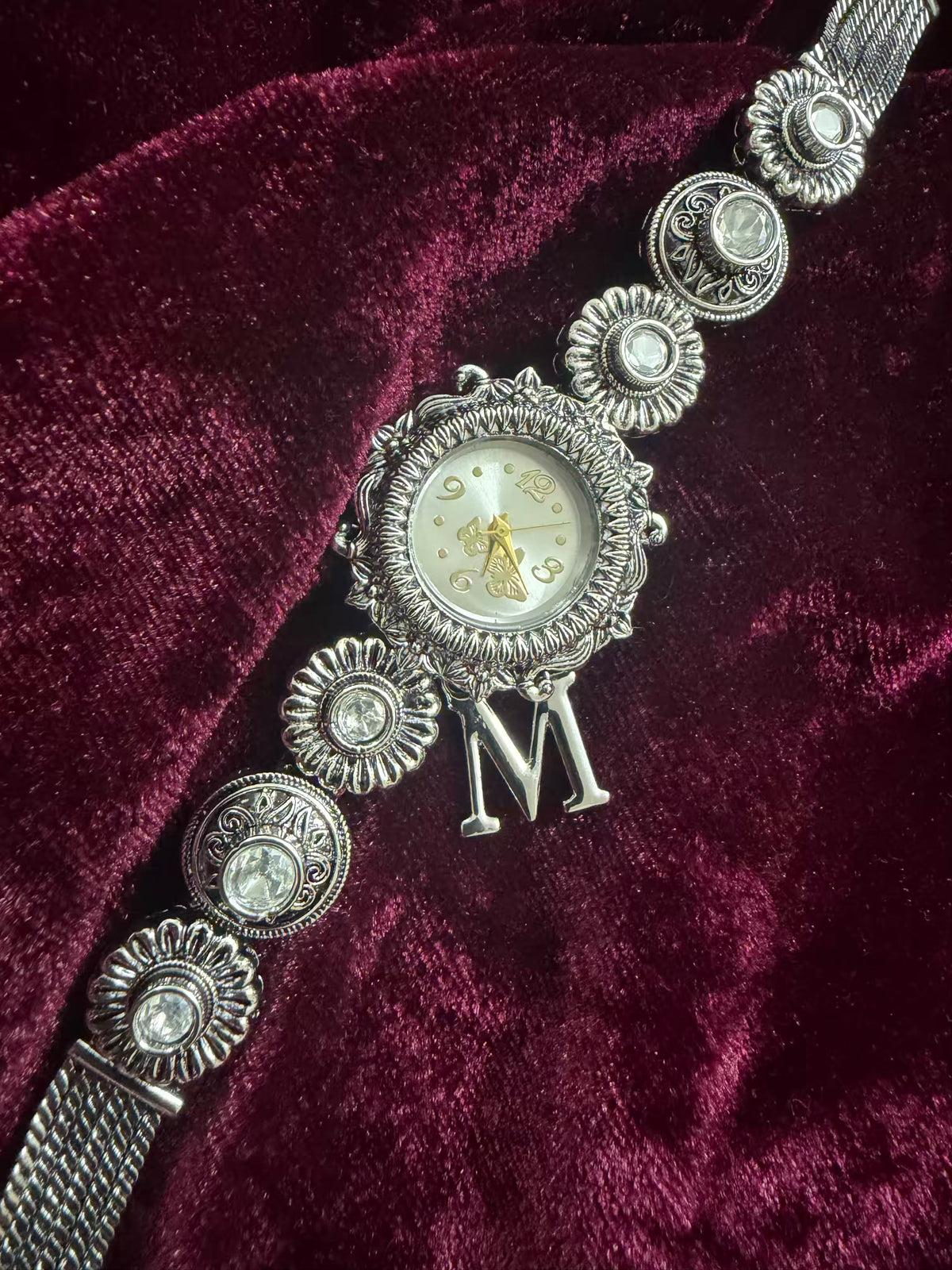 Zariya Navratri Oxidized Heritage Watch