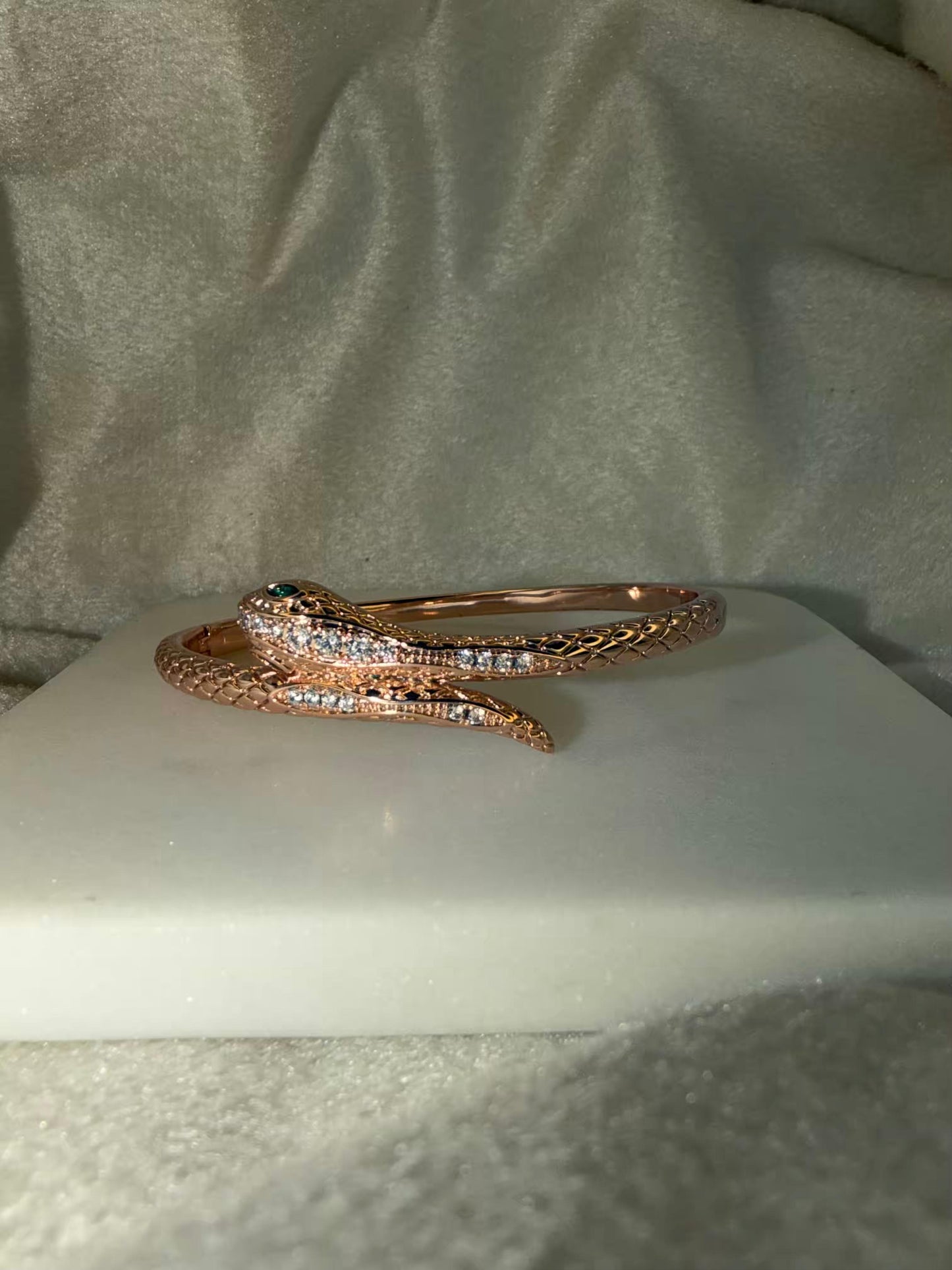 Venom Rose Gold Panther Bangle/ Panther Kada Bangle