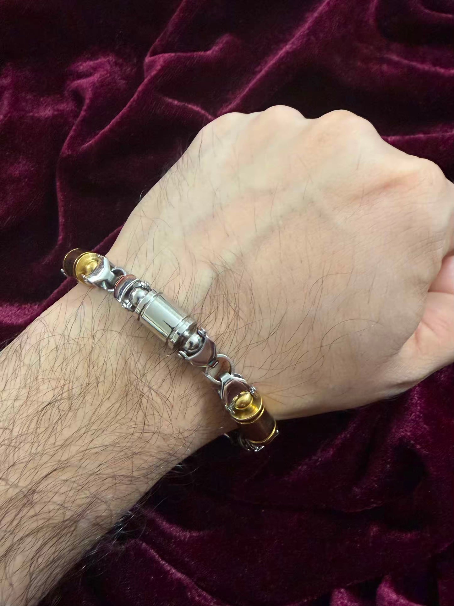 Premium Spark Plug Men's Rakhi Bracelet