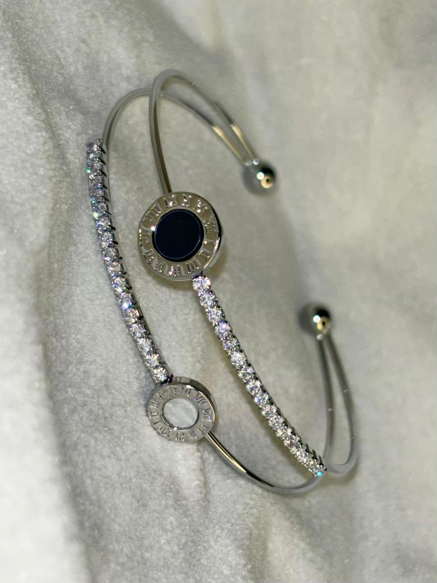 Luxe Silver Bangle Silver Plated Premium Kada Bangle