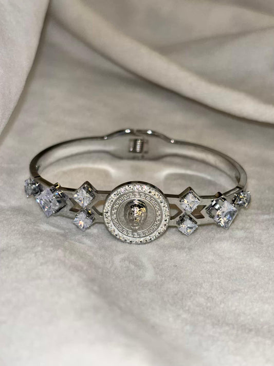 Ancient Armour Bangle Silver Plated Premium Kada Bangle
