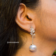 Load image into Gallery viewer, Pearl Fall Earrings
