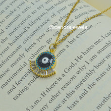 Load image into Gallery viewer, Black Evil Eye Necklace
