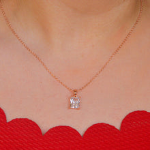 Load image into Gallery viewer, Solitaire Necklace - Rose Gold

