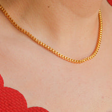 Load image into Gallery viewer, Unisex 24k Gold Plated Connection Chain Necklace
