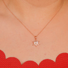 Load image into Gallery viewer, Star Solitaire Necklace - Rose Gold
