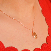 Load image into Gallery viewer, New York Coin Necklace - Rose Gold
