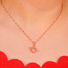 Load image into Gallery viewer, Planet Diamond Necklace - Rose Gold
