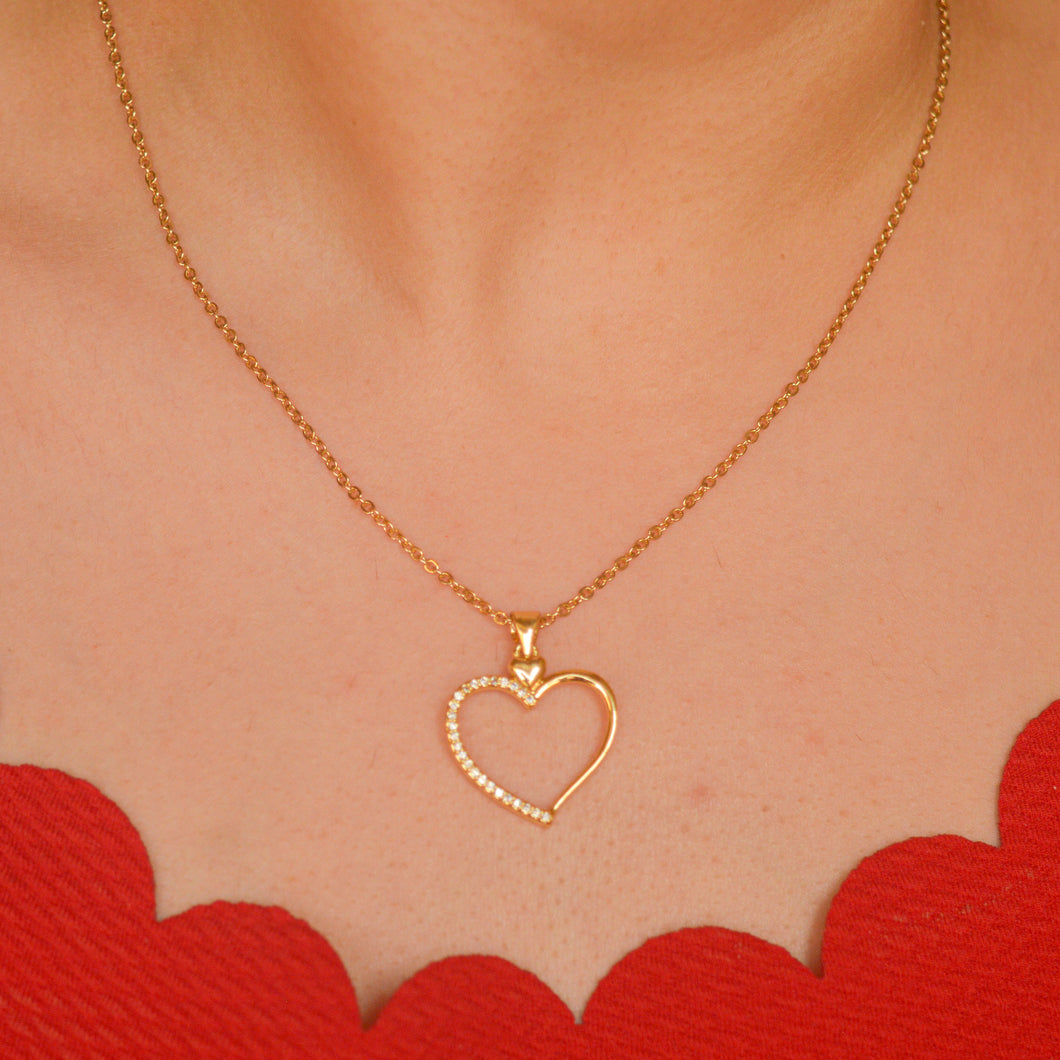 My Heart Necklace - Gold