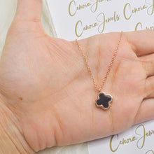 Load image into Gallery viewer, Rose Gold Clover Necklace
