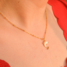 Load image into Gallery viewer, Baby Dolphin Necklace - Gold

