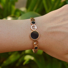 Load image into Gallery viewer, Celestial Planets Kadha Bangle ( Rose Gold )
