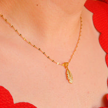 Load image into Gallery viewer, Leaf Necklace - Gold
