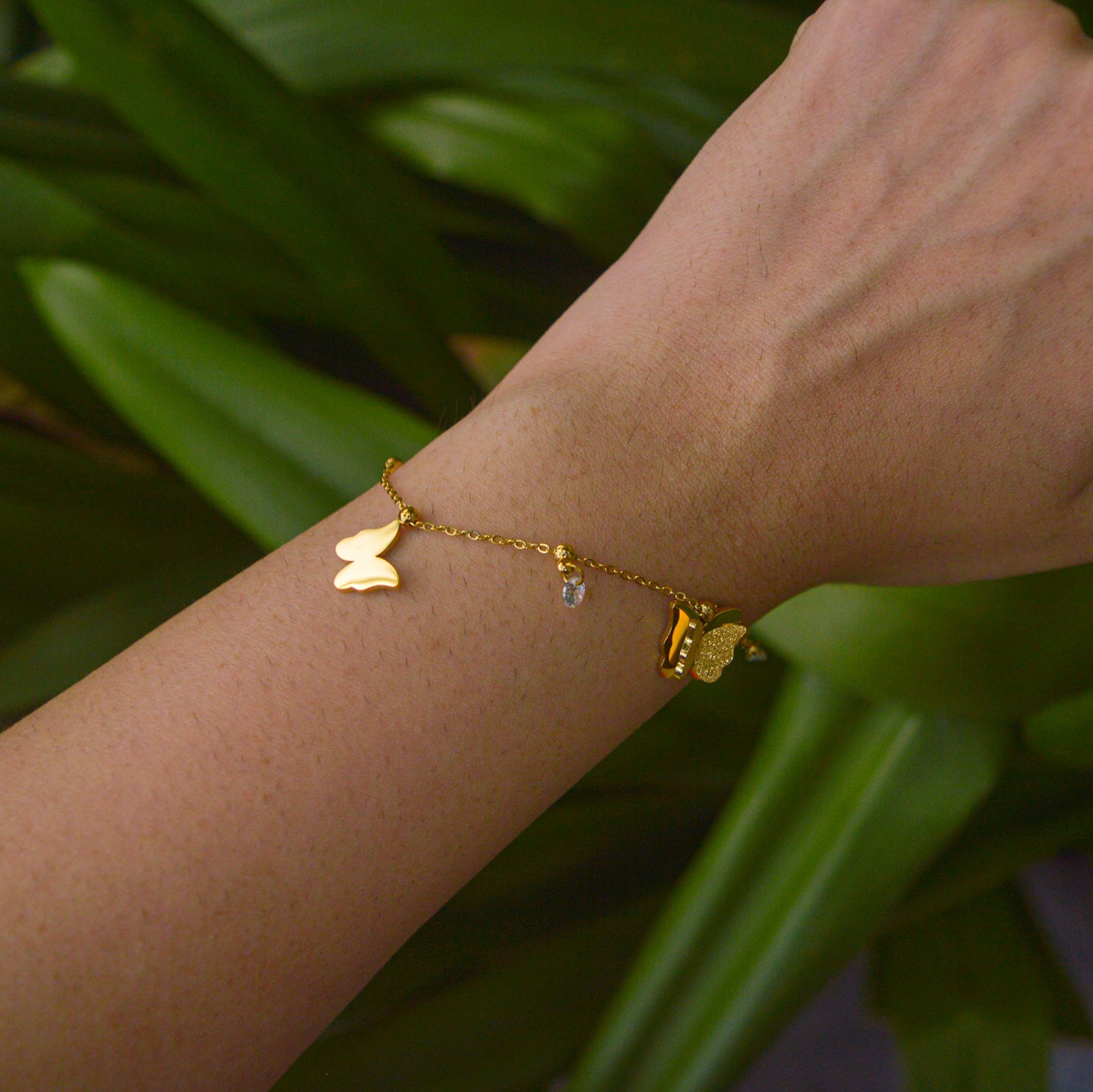 Gold Butterly Bracelet