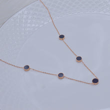 Load image into Gallery viewer, Mother of Pearl Reversible Necklace ( Rose Gold )
